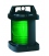 Single Lens Navigation Light - Green Side Light 1372 (Black Plastic)