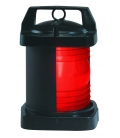 Single Lens Navigation Light - Red Side Light 1372 (Black Plastic)