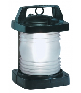 Single Lens Navigation Light 1373 - White Masthead Light (Black Plastic)