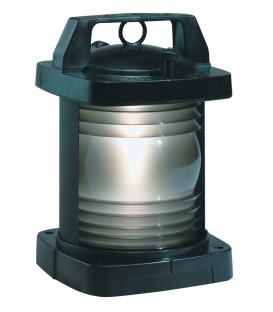 Single Lens Navigation Light 1374 - White Stern Light (Black Plastic
