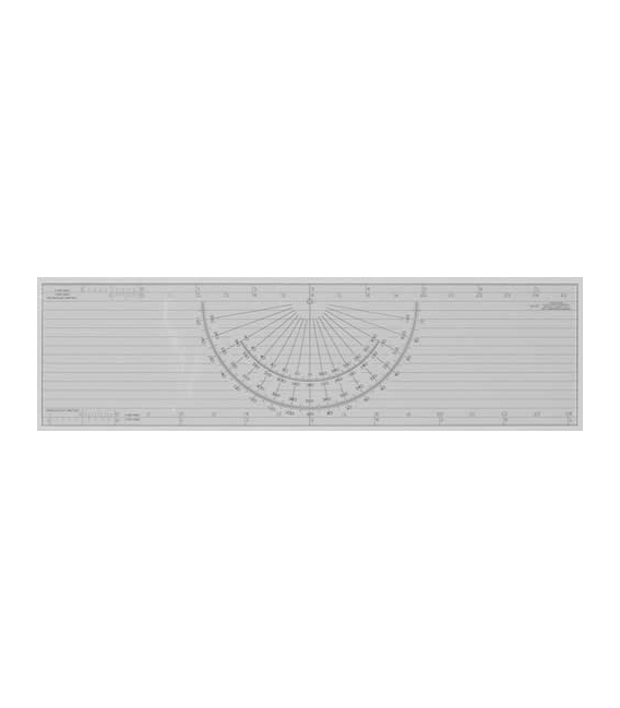 Course Protractor Plotter P72