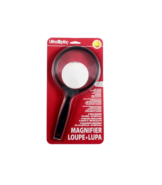 4" Round Handle Magnifier 