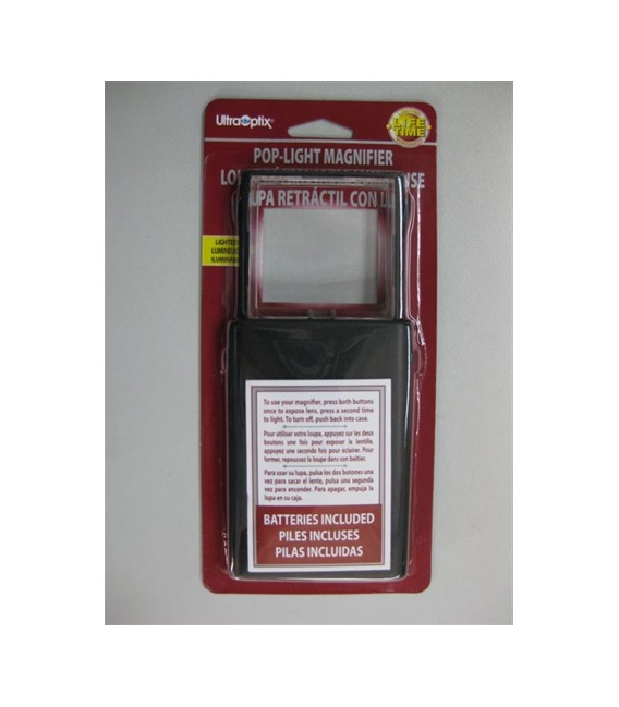 Pop-Up Light Magnifier