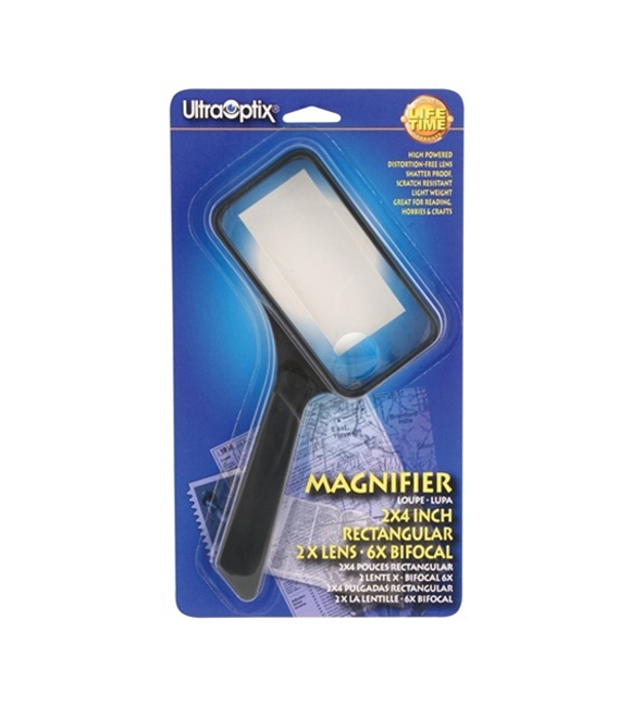 2"x4" Rectangular Magnifier