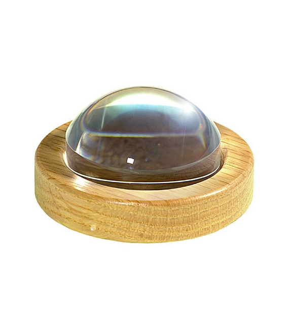 64mm (2.5 inch) Magnabrite® Magnifier with Round OakBase