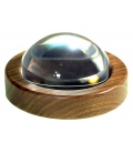 89mm (3.5 inch) Magnabrite® Magnifier with Round Walnut Base