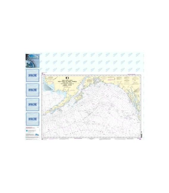 NOAA Chart 500 West Coast Of North America Dixon Ent To Unimak Pass