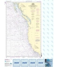 NOAA Chart 501 North Pacific Ocean West Coast Of North America Mexican Border To Dixon Entrance