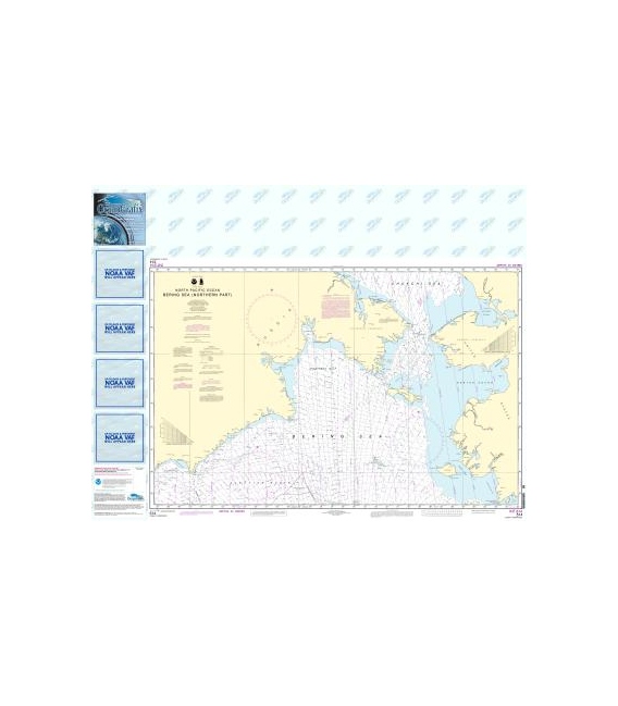 NOAA Chart 514 Bering Sea Northern Part