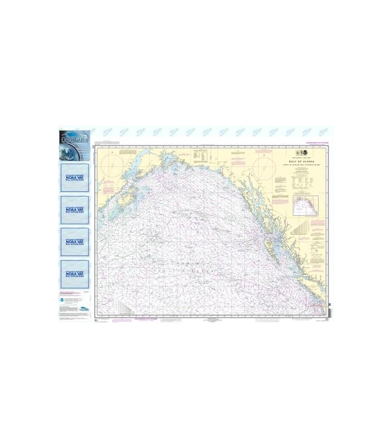 NOAA Chart 531 Gulf of Alaska Strait of Juan de Fuca to Kodiak Island