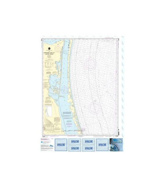 NOAA Chart 11304 Northern part of Laguna Madre