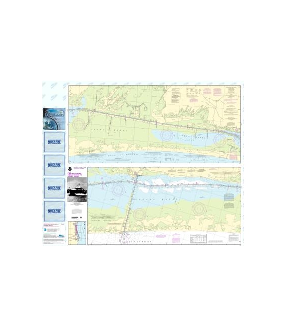 NOAA Chart 11306 Intracoastal Waterway Laguna Madre Middle Ground to Chubby Island