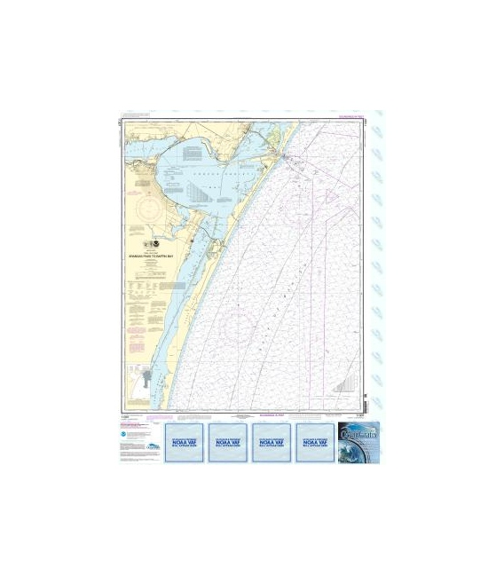 NOAA Chart 11307 Aransas Pass to Baffin Bay