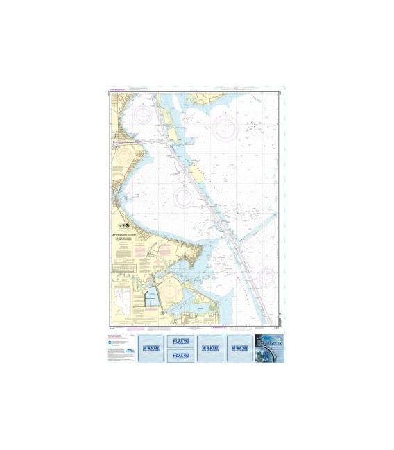 NOAA Chart 11327 Upper Galveston Bay-Houston Ship Channel-Dollar Pt. to Atkinson