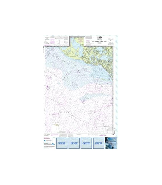 NOAA Chart 11356 Isles Dernieres to Point au Fer