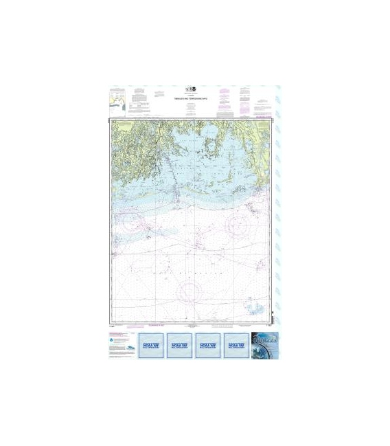 NOAA Chart 11357 Timbalier and Terrebonne Bays