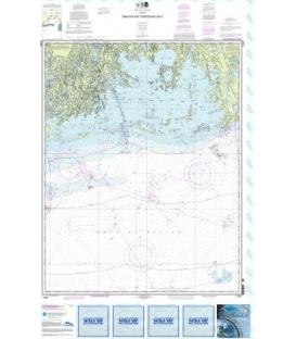 NOAA Chart 11357 Timbalier and Terrebonne Bays