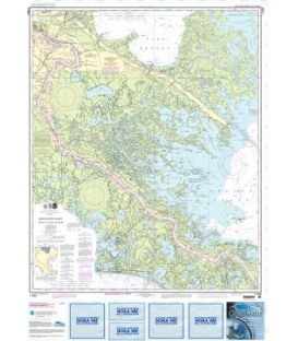 NOAA Chart 11364 Mississippi River-Venice to New Orleans