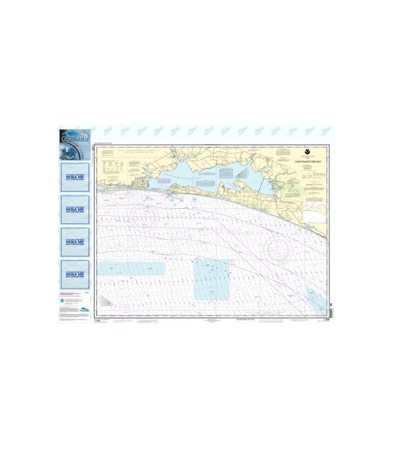 NOAA Chart 11388 Choctawhatchee Bay