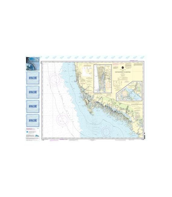 NOAA Chart 11429 Chatham River to Clam Pass - Naples Bay - Everglades Harbor
