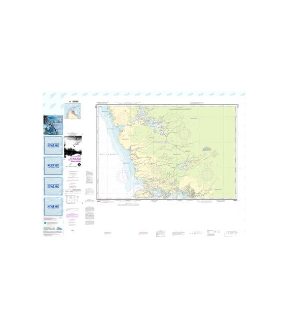 NOAA Chart 11432 Everglades National Park Shark River to Lostmans River