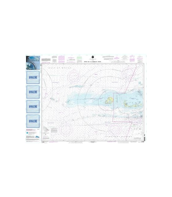 NOAA Chart 11439 Sand Key to Rebecca Shoal