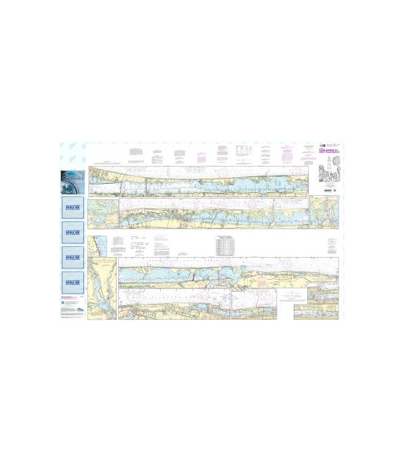 NOAA Chart 11472 Intracoastal Waterway Palm Shores to West Palm Beach - Loxahatchee River