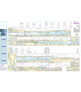 NOAA Chart 11472 Intracoastal Waterway Palm Shores to West Palm Beach - Loxahatchee River