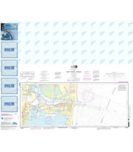 NOAA Chart 11475 Fort Pierce Harbor