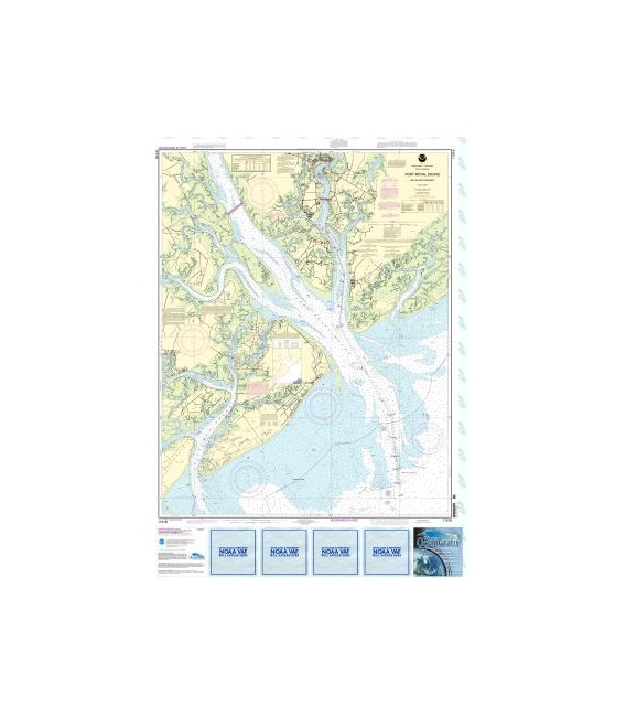 NOAA Chart 11516 Port Royal Sound and Inland Passages