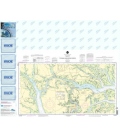 NOAA Chart 11519 Parts of Coosaw and Broad Rivers