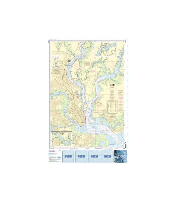 NOAA Chart 11524 Charleston Harbor