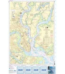 NOAA Chart 11524 Charleston Harbor