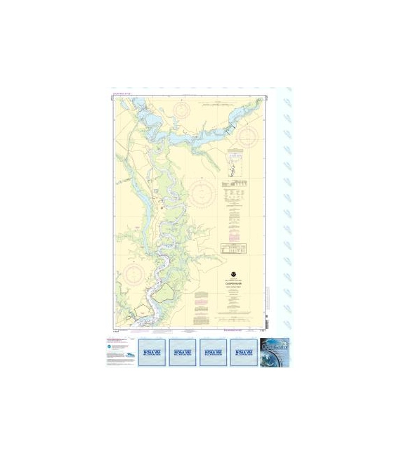 NOAA Chart 11527 Cooper River Above Goose Creek