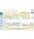 NOAA Chart 11534 Intracoastal Waterway Myrtle Grove Sound and Cape Fear River to Casino Creek