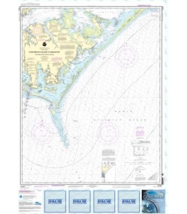 NOAA Chart 11544 Portsmouth Island to Beaufort, Including Cape Lookout Shoals