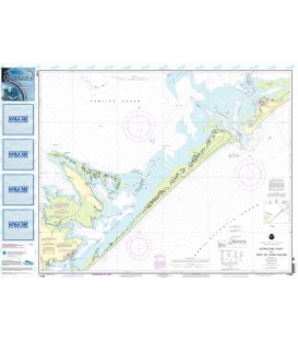 NOAA Chart 11550 Ocracoke lnlet and Part of Core Sound