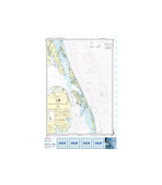 NOAA Chart 12204 Currituck Beach Light to Wimble Shoals