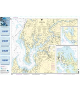 NOAA Chart 12272 Chester River - Kent Island Narrows, Rock Hall Harbor and Swan Creek