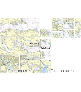NOAA Chart 12285 Potomac River - District of Columbia