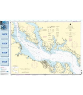 NOAA Chart 12286 Potomac River Piney Point to Lower Cedar Point