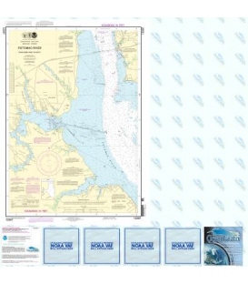 NOAA Chart 12287 Potomac River Dahlgren and Vicinity