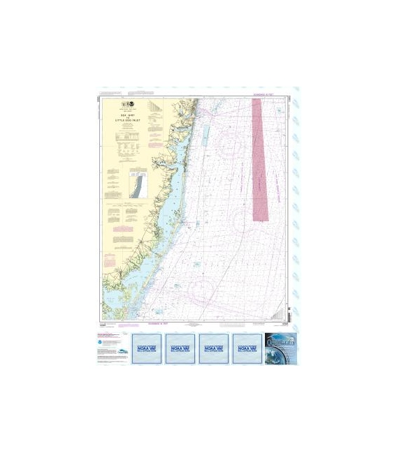 NOAA Chart 12323 Sea Girt to Little Egg Inlet