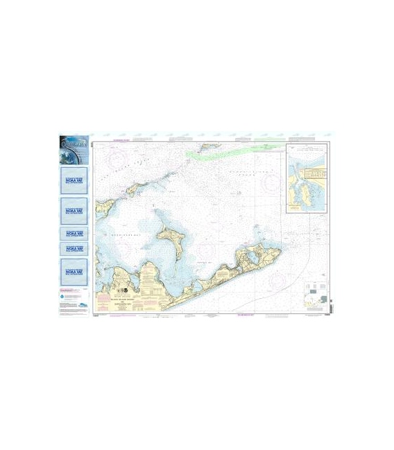 NOAA Chart 13209 Block Island Sound and Gardiners Bay - Montauk Harbor