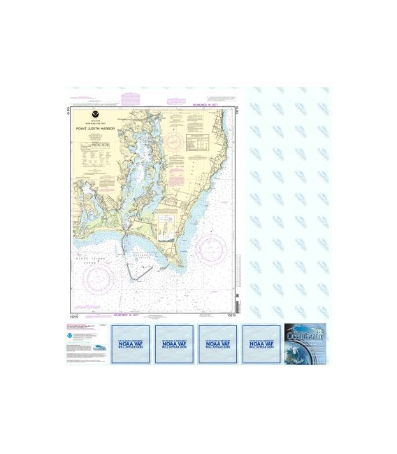 NOAA Chart 13219 Point Judith Harbor