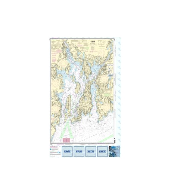 NOAA Chart 13221 Narragansett Bay