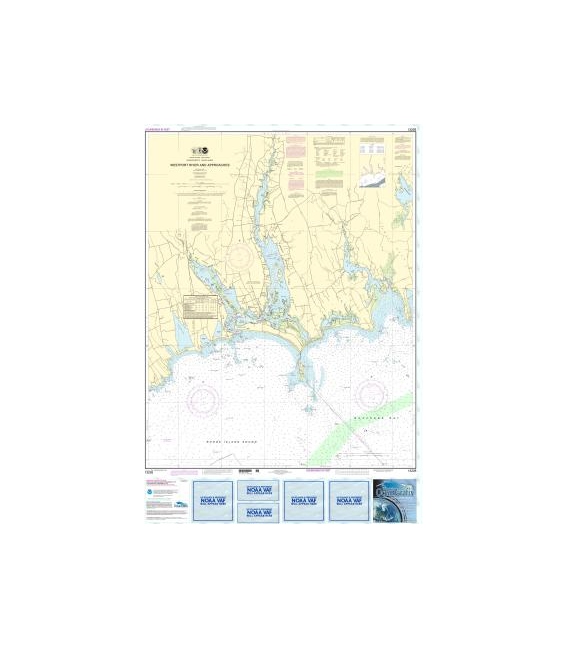 NOAA Chart 13228 Westport River and Approaches