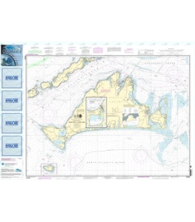 NOAA Chart 13233 Marthas Vineyard - Menemsha Pond