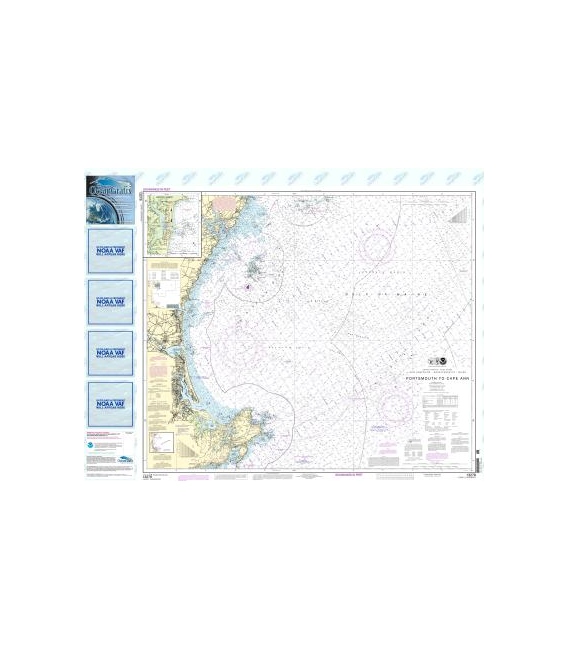 NOAA Chart 13278 Portsmouth to Cape Ann - Hampton Harbor