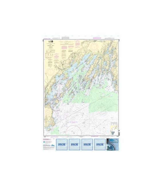 NOAA Chart 13290 Casco Bay